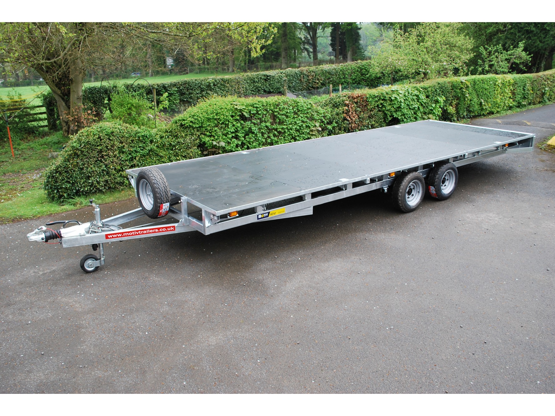 Motiv Trailers Flat Bed Dropside 3500kg Trailer